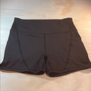 Black Women's  Bike Shorts spandex sz M